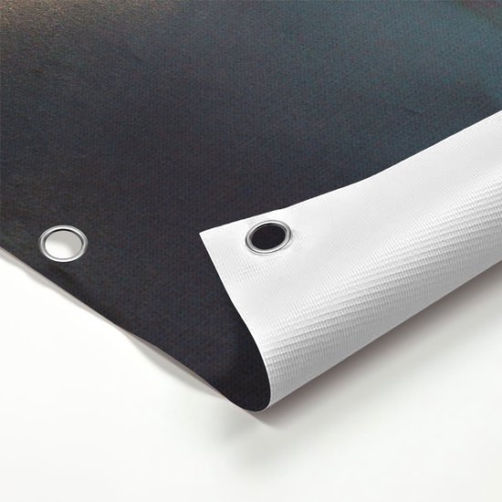 Affiche de jardin du Gards Dunes et Mer - 40x40 cm - Toile de jardin - Décoration de jardin - Décoration murale extérieure - Tableau de jardin