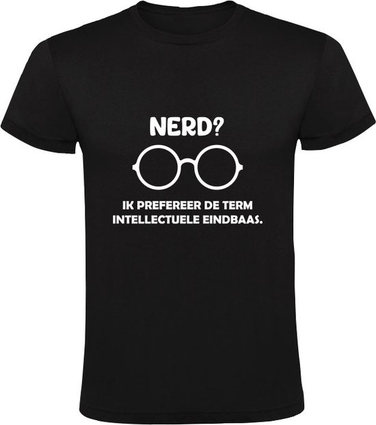 Grappig Nerd T-shirt Heren - Cadeau voor Student of IT’er - Geslaagd / Afstuderen