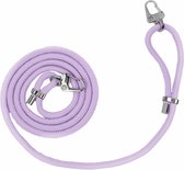 xoxo Wildhearts telefoonkoord - Purple - Geschikt voor iPhone - Geschikt voor Samsung - Universeel - Phone cord - Telefoonketting - Koord voor telefoon - Telefoon hanger - Paars