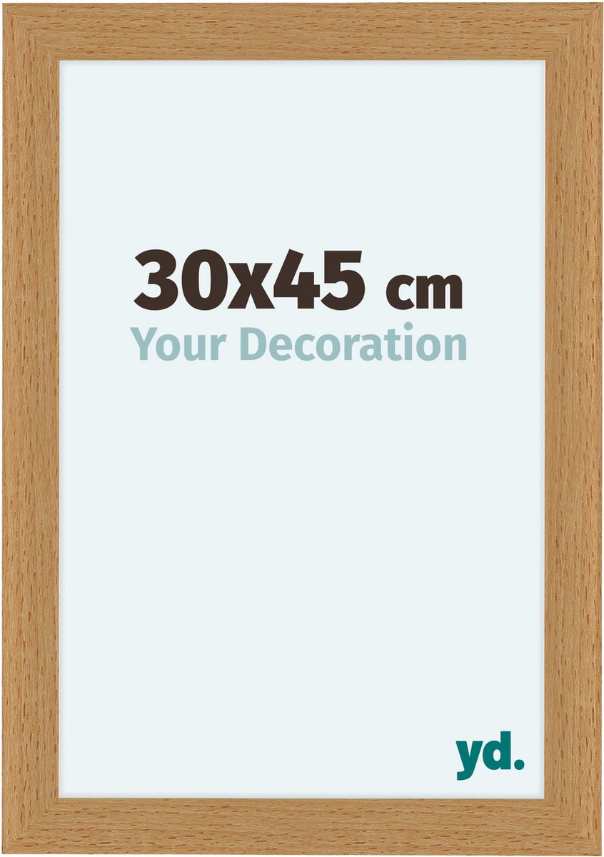 yd. Your Decoration - Fotolijst 30x45 cm - MDF - Beuken - Como
