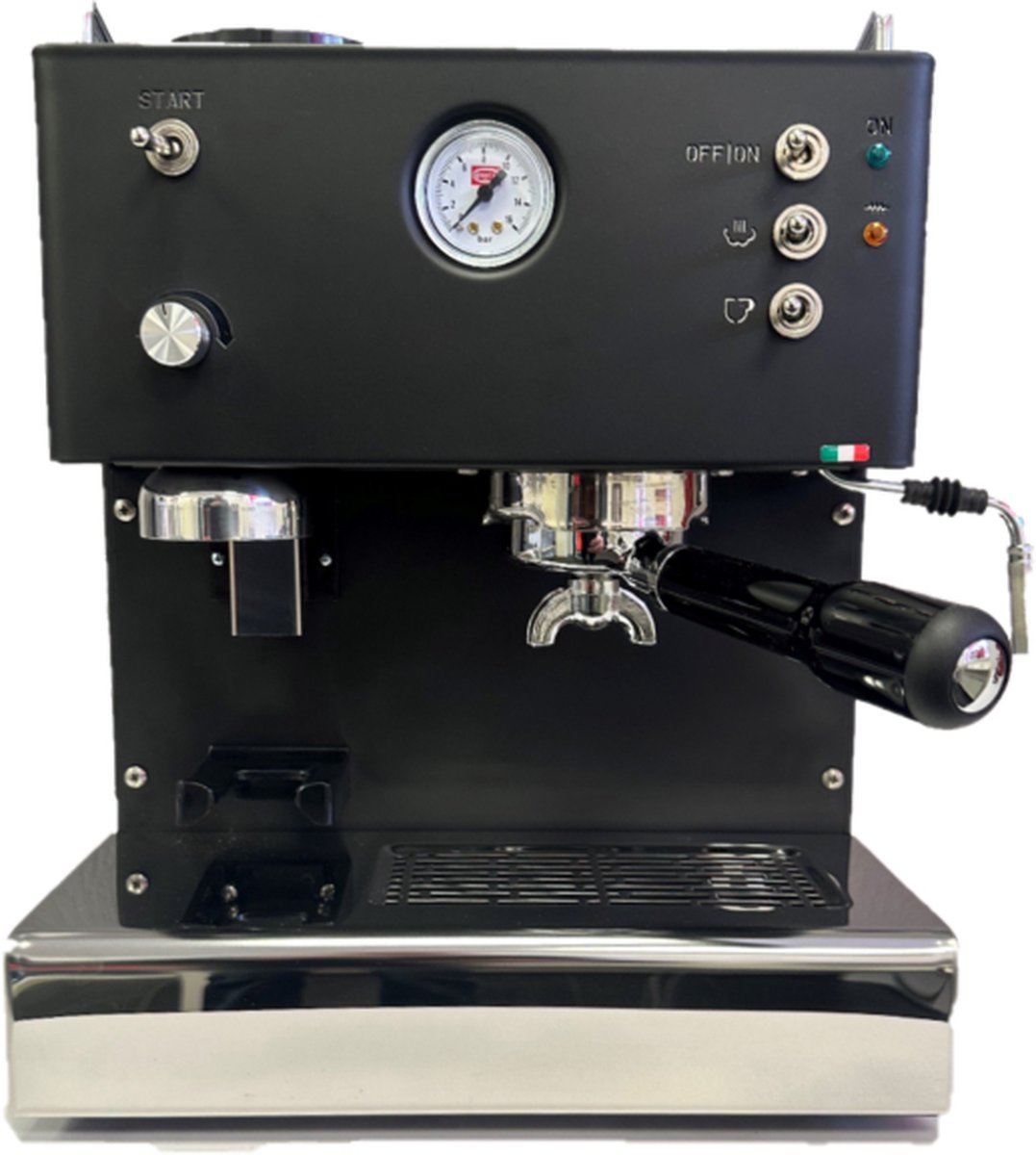 Quickmill 3035 exclusief model matzwart espressomachine met - Product - €1.199,00