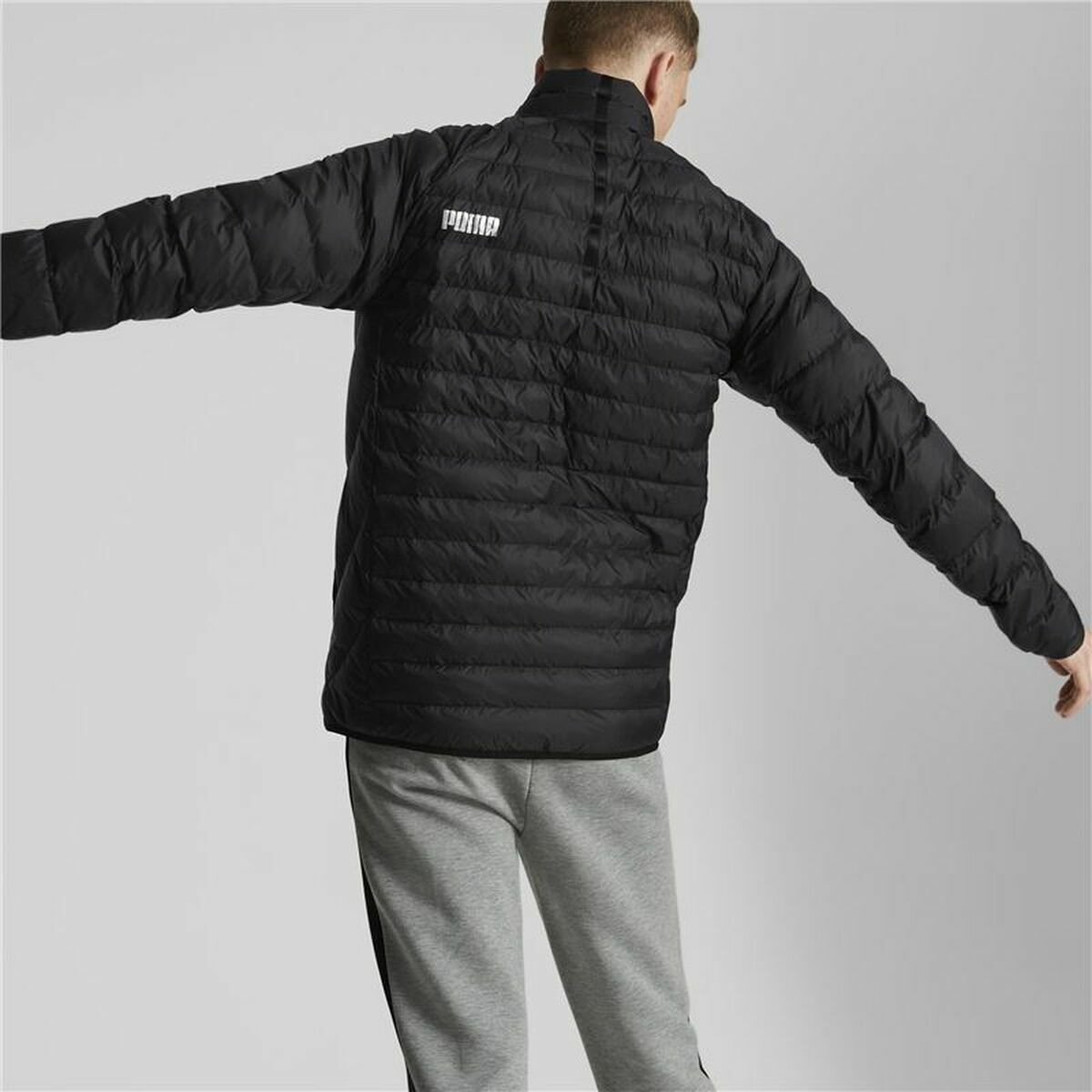 PUMA PRIMALOFT PACKLITE JACKET 84935601 r S Zwart
