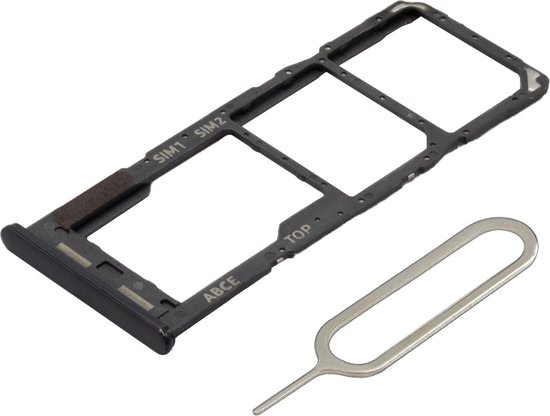Sim kaart houder - simtray OnePlus 9 Pro zwart