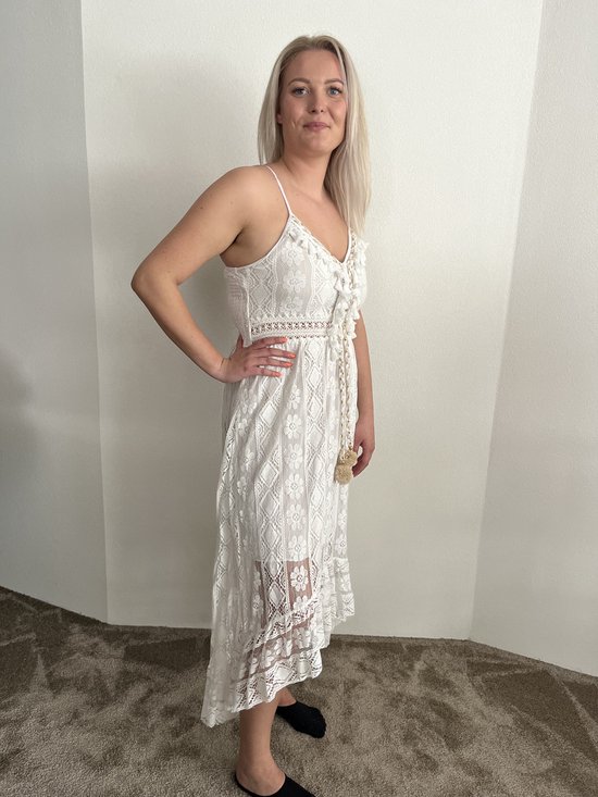 Robe d'été Ibiza blanche pour femme taille XS/ S | bol.com