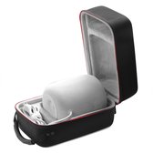 Case2go - Sac de rangement adapté pour Apple HomePod - Étui de rangement portable - Espace pour chargeur - Zwart