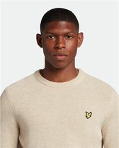 Men’s Sweatshirt without Hood Lyle & Scott V1-Crew Beige