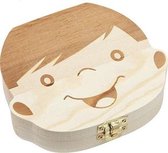 Go Go Gadget - Belle boîte à dents en bois de classe réelle pour Garçons et Filles