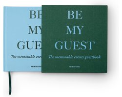 Printworks Gastenboek - Groen/Blauw