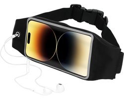 Mobiparts Comfort Fit Sport Belt geschikt voor Apple iPhone 14 Pro Max - Zwart