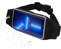 Mobiparts Comfort Fit Sport Belt geschikt voor Apple iPhone 13 Pro Max - Zwart