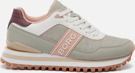 Bjorn Borg - Sneaker - Female - Light Grey - Old Pink - Sneakers