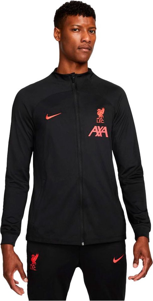 NIKE Liverpool FC Dri Fit Strike 22/23 Jasje Heren - Black / Siren Red 1 - S