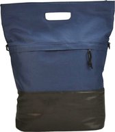 Fana Bags - Sac de vélo, sac isotherme et sac à bandoulière avec poignée en un - Sac de vélo simple bleu - Shopper de vélo - Bandoulière longue - Poignée