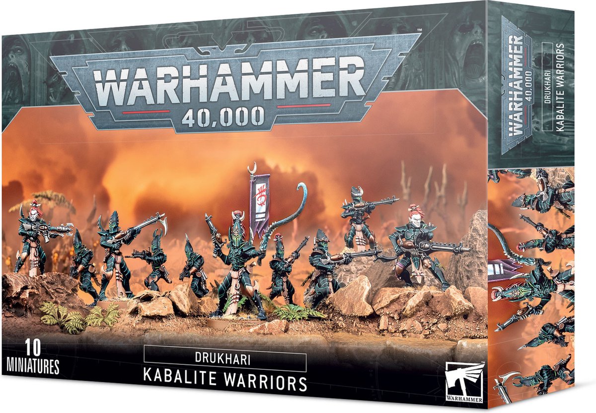 Warhammer 40.000 - Drukhari: Dark Eldar Kabalite Warriors