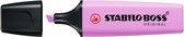 Markeerstift STABILO Boss Original 70/158 pastel fris fuchsia - 500 stuks - 10 stuks