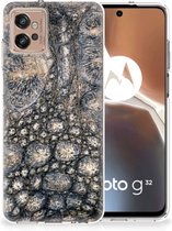 Hippe Hoesjes Motorola Moto G32 Telefoon Hoesje Krokodillenprint