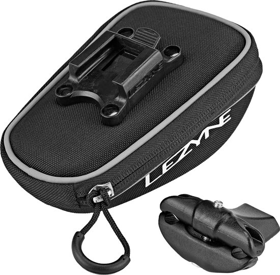 Lezyne Unisex Volwassen Zadel Trainer Loopfietstas Bag Road Caddy, Zwart, 45 ,5 x 34,0 x 26,5 cm, 0,35 liter