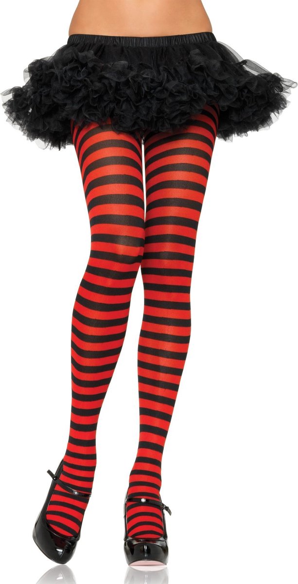Nylon Stripe Tights