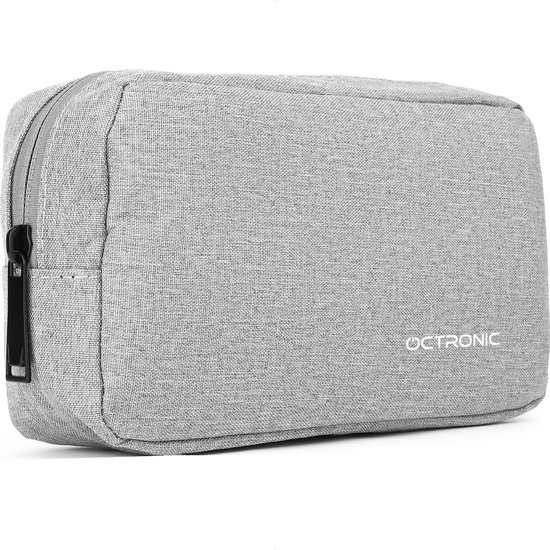 Housse pour ordinateur portable 13 pouces - Housse pour ordinateur portable adaptée au MacBook Pro 14 pouces - Housse pour tablette - avec pochette organiseur de câbles - Grijs