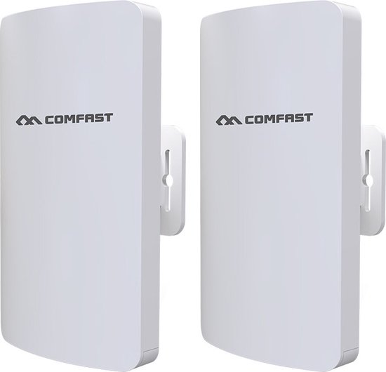 Foto: Comfast cf e113a 2pcs 3km outdoor mini cpe bridge wifi repeater 5ghz 300mbps wireless router wifi extender nano station antenne 1 jaar garantee