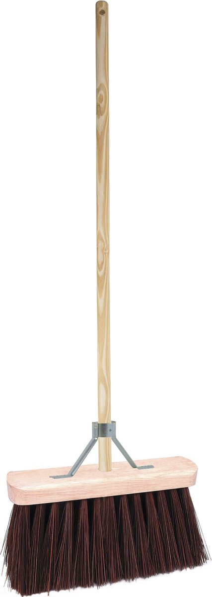 Goedkoopste Betra Buitenbezem - FSC hout - natuurvezel - hard - 30 x 130 cm