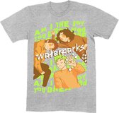 Waterparks - Dreamboy Heren T-shirt - L - Grijs