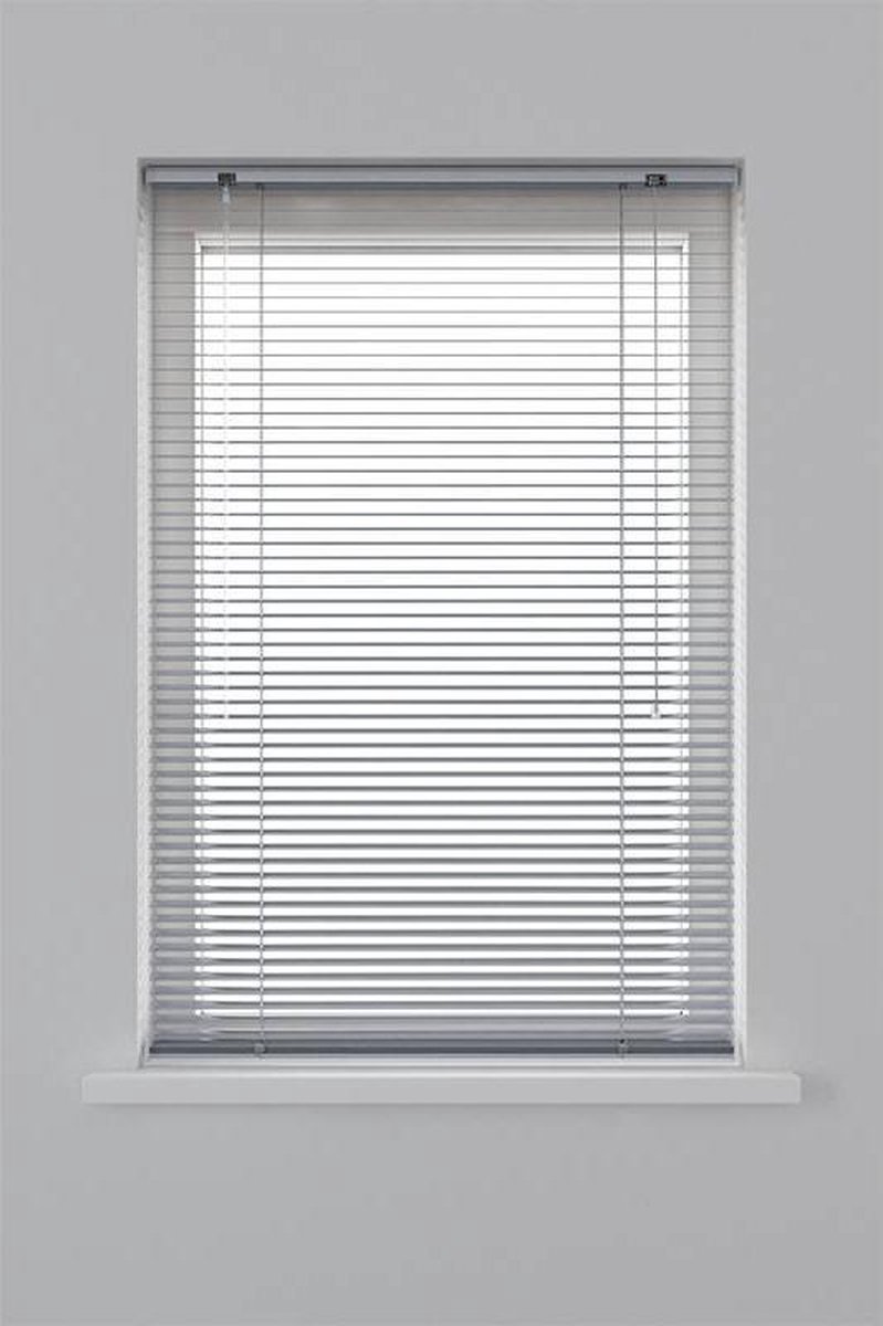 Decosol jaloezie - 25mm aluminium - 80x250 cm - zilver