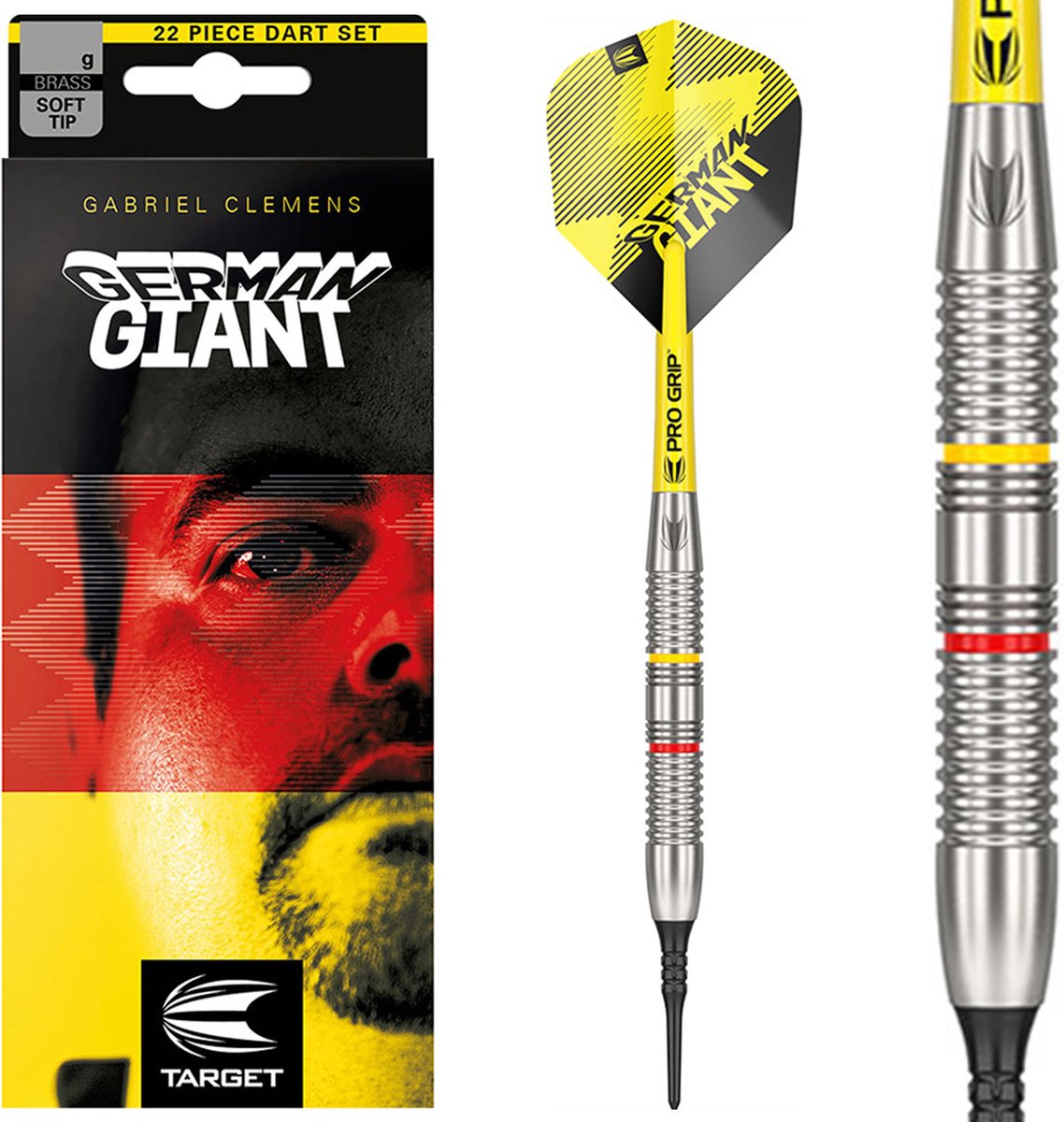 Target Gabriel Clemens Brass Set 22 Pieces Soft Tip