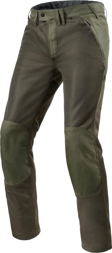 REV'IT! Trousers Eclipse Dark Green Standard XL - Maat - Broek