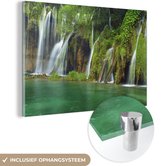 Belle nature au parc national des lacs de Plitvice en plexiglas 60x40 cm - Tirage photo sur Glas (décoration murale en plexiglas)