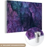 Peinture sur Verre - Nébuleuse Violette - 120x80 cm - Peintures sur Verre Peintures - Photo sur Glas