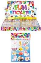 120 Stuks - Fun Stickers - Zeemeermin Stickervellen - Sticker Mermaid - Uitdeelcadeautjes - Traktatie kinderen - Meisjes
