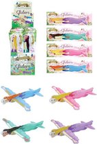 48 Stuks - Uitdeelcadeautjes - Fighter Gliders - Model Princess - Display - Foam Vliegtuigen - Traktatie voor kinderen - Meisjes