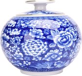 Decoratieve Potten Oude Chinese Blauw en Wit Porselein Keramische Opbergdoos met Verzegelde Deksels Thuis Keuken Eetkamer Decoratie