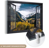 Peintures sur verre - Transparent - Nature - Neige - 120x80 cm - Peintures Plexiglas