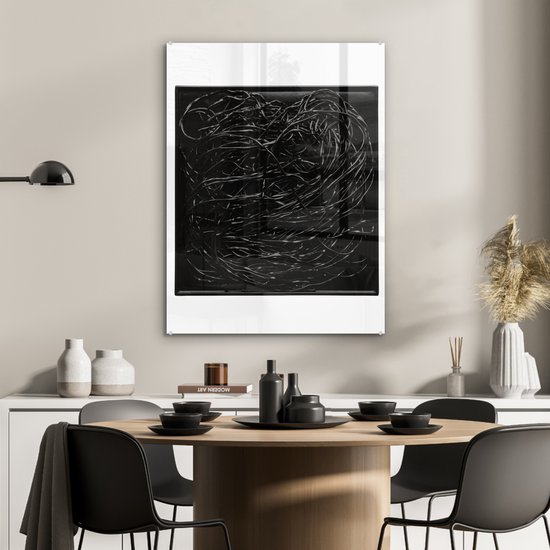 Peinture sur verre MuchoWow® - Cordes de réglisse - 60x80 cm - Peintures sur verre acrylique - Photo sur Glas