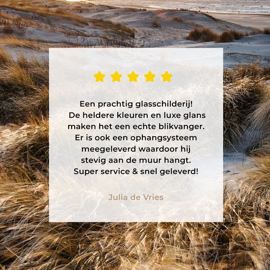 MuchoWow® Peinture sur verre 80x120 cm - Peinture sur verre acrylique - Plage - Mer - Scheveningen - Nederland - Photo sur verre - Peintures