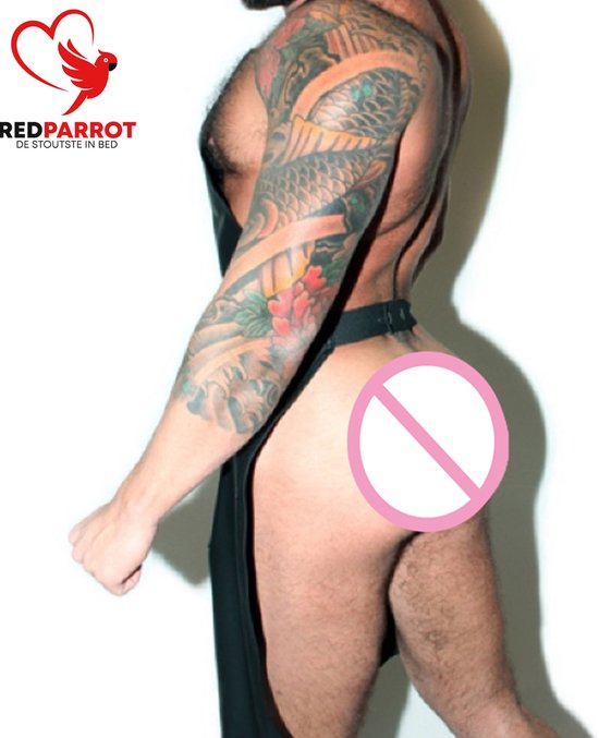 Tablier de cuisine homme sexy | Jeu de rôle | Lingerie | Difficile | Cuisine passionnante | Zippable | Vêtements bdsm pour hommes | Bonne qualité