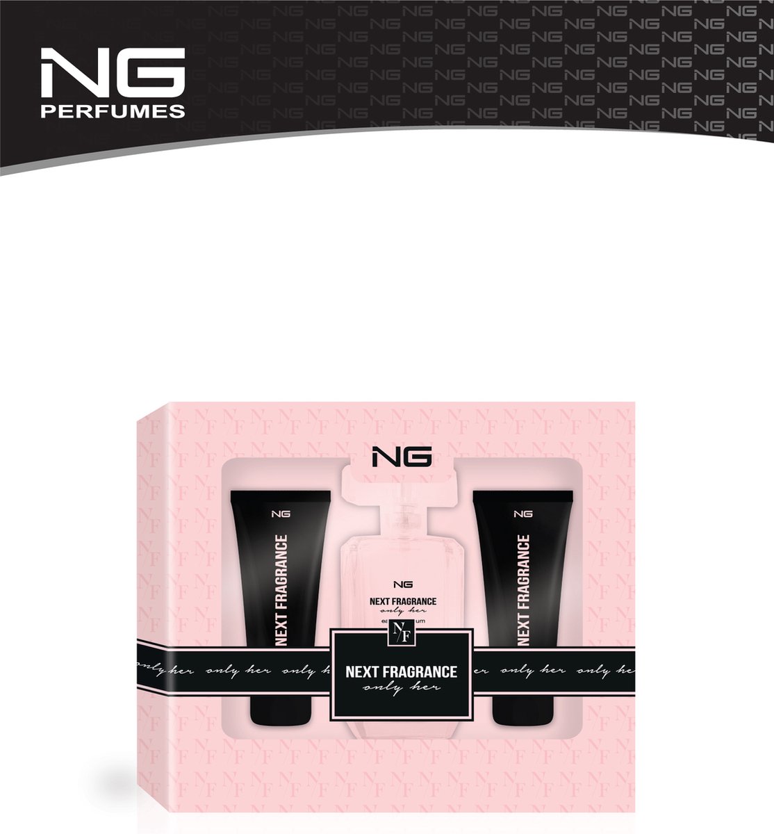 Goedkoopste NG -Next Fragranse For Her- 100ml Eau de Parfum-50ml Showergel-50ml Bodylotion
