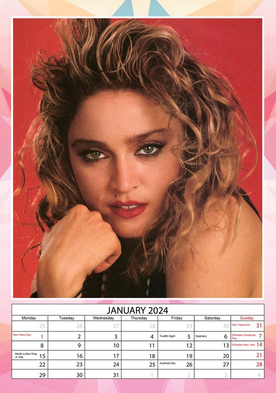 Madonna Kalender 2024 A3 bol