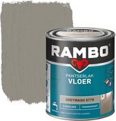 Rambo Pantserlak Vloer Transparant Zg Greywash 0779-0,75 Ltr