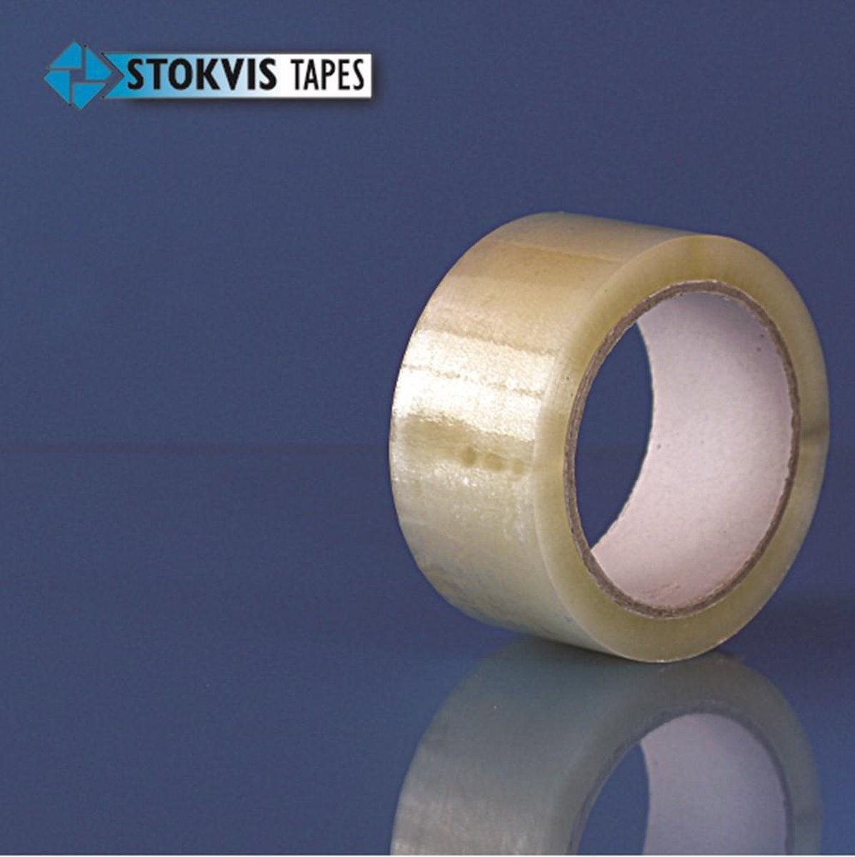 Stokvis Plakband 125Sf 48mm 66M Polypr Transp