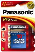 Piles d'alimentation Panasonic AA Pro