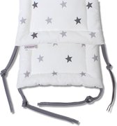 Hobea - hoofdbeschermer - babybedje - sterren - wit