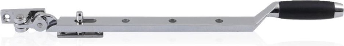 GPF4610.49 RVS gepolijst/ ebben Ika raamuitzetter met trapezium eindknop 310mm
