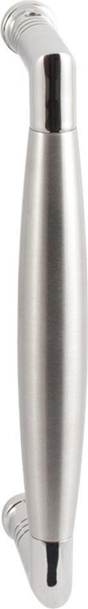 Deurgreep - RVS gepolijst - RVS - GPF - Binnendeur - GPF4915.49B RVS gepolijst/RVS geborsteld haaks 157x62/141mm