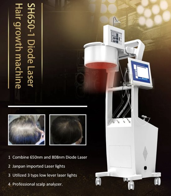 Antihair Loss Therapy Machine Newest Low Level Laser bol