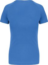 Damessportshirt 'Proact' met ronde hals Aqua Blue - XS
