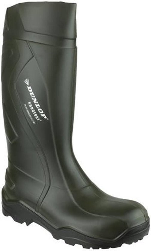 | Dunlop Veiligheidslaars S5 Purofort Plus Groen Dunlop Werklaars Purofort Professional Onbeveiligd Groen