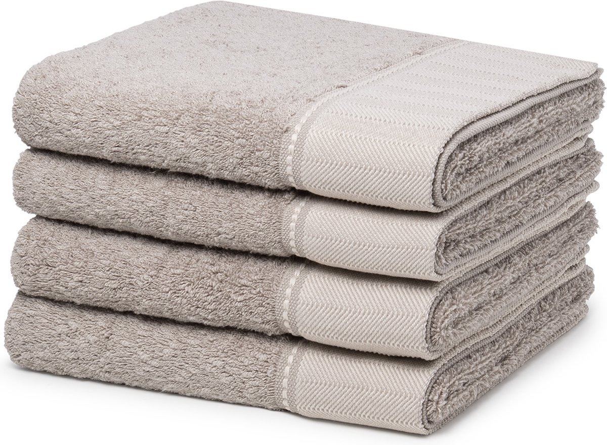 Möve Sonstiges 4 X handdoek - in set Brooklyn